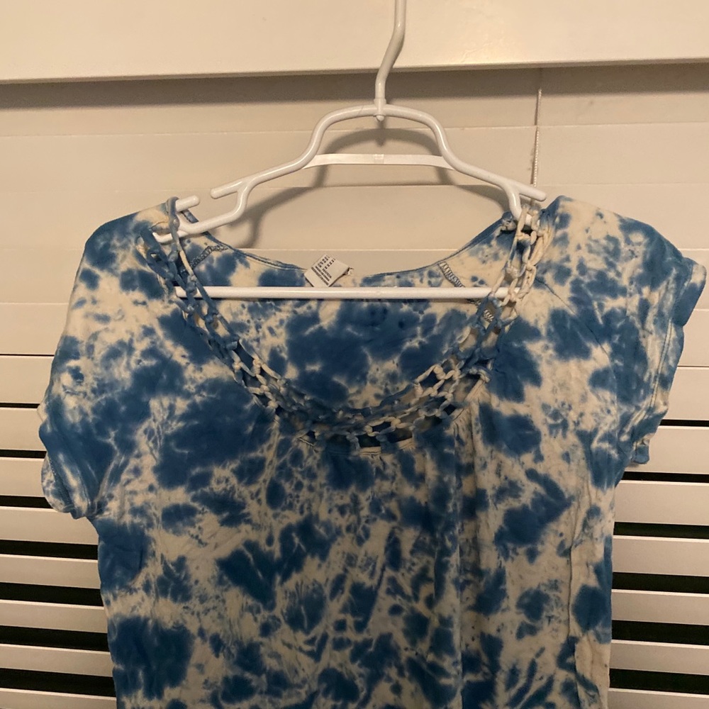 Blue Tie-Dye Tee - Picture 3 of 3